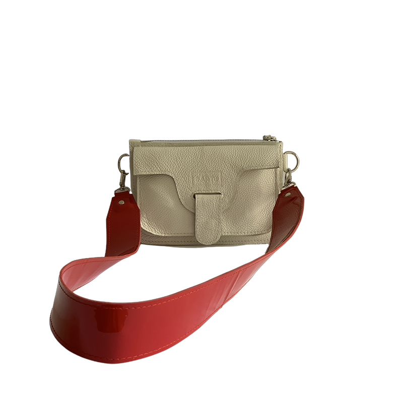 red purse belt