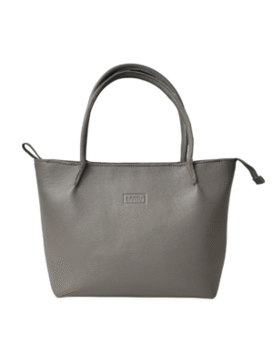 Handbag "Windflower” small – light brown textured